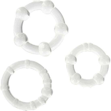 Kit di Anelli Fallici in Silicone per Erezione Vigorosa e Duratura